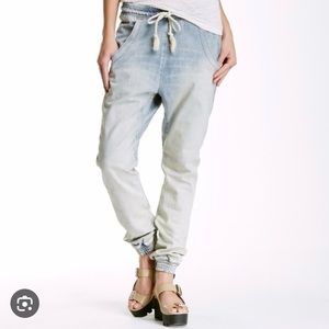 One Teaspoon Super Trackies denim Joggers